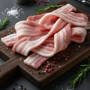 Sliced Pork Belly (Side Pork, 6 slices, ¼ thick)