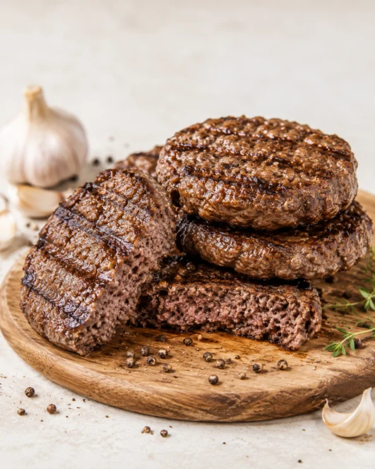 Canadian Prime Plus Protein Beef Burgers 1 Canadian Prime Plus Protein Beef Burgers